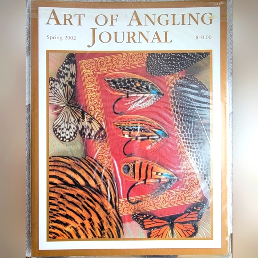 Art of Angling Journal NWT NIB Spring 2002 vntg magazine